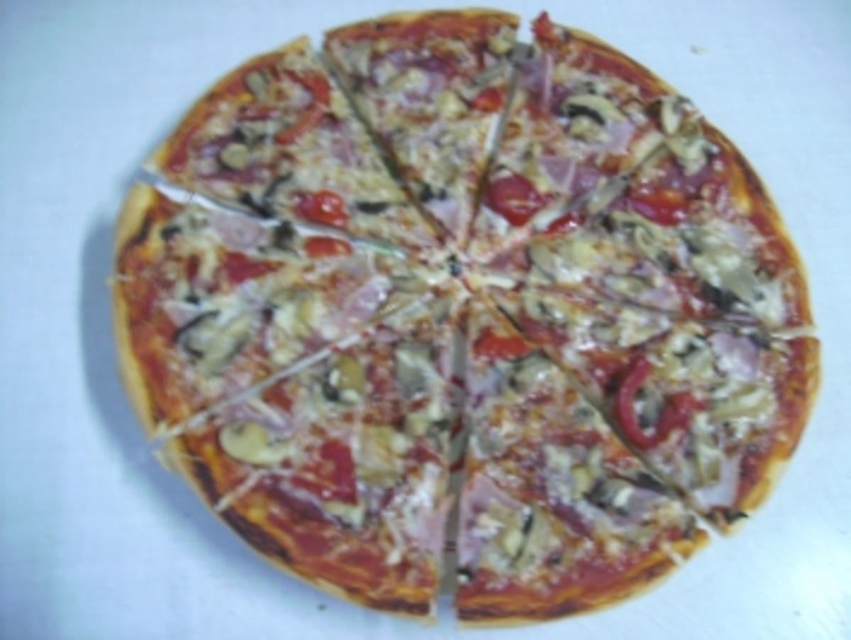 hausgemachte Pizza - Rezept - Bild Nr. 9