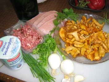 Rezept: Pfifferling-Geschnetzeltes Bild Nr. 2 Pfifferling-Geschnetzeltes - Rezept - Bild Nr. 2