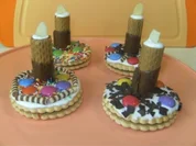 KLEINGEBÄCK - Geburtstagskerzen zum naschen - Rezept