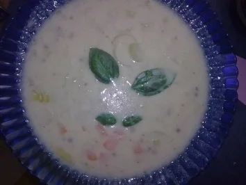 Porreesuppe mit Schmelzkäse... - Rezept