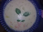 Porreesuppe mit Schmelzkäse... - Rezept