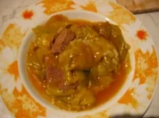 Rindfleisch mit Porree und Reis - Rezept