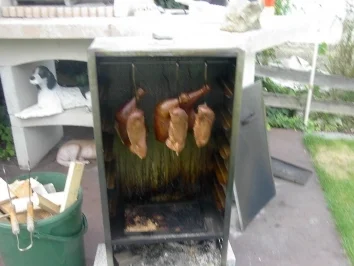 Hähnchenbrust und Hähnchenschlegel geräuchert - Rezept - Bild Nr. 3