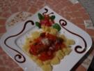 Spaghetti mit Paprika und Oliven - Rezept