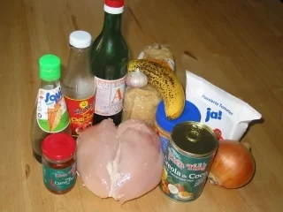 Erdnuß-sauce mit Hähnchenbrust - Rezept - Bild Nr. 2