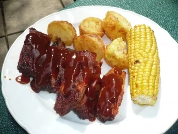 Rezept: Spareribs "Memphis Style" vom Grill Bild Nr. 7 Spareribs "Memphis Style" vom Grill - Rezept - Bild Nr. 7