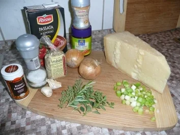 Rindfleisch-Tortillini mit fruchtig süsser Tomatensoße - Rezept - Bild Nr. 2