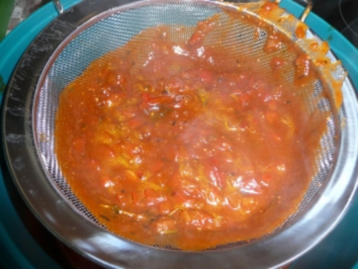Rindfleisch-Tortillini mit fruchtig süsser Tomatensoße - Rezept - Bild Nr. 5