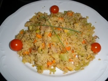 Bunte Cous-Cous- Pfanne - Rezept