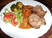 Hackfleischroulade mit Pfifferlinge - Rezept