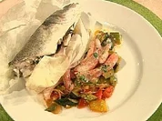 Loup de Mer en Papillote - Rezept