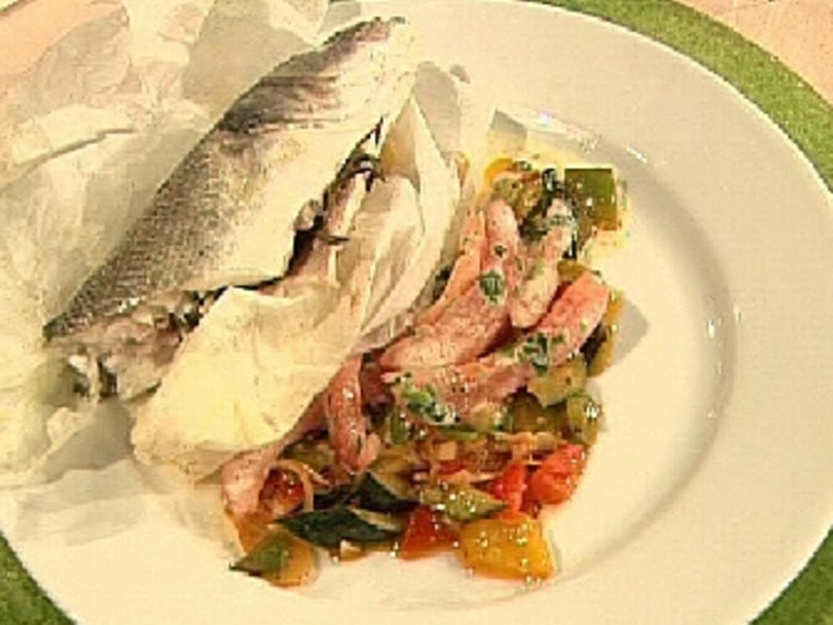 Loup de Mer en Papillote - Rezept mit Bild - kochbar.de