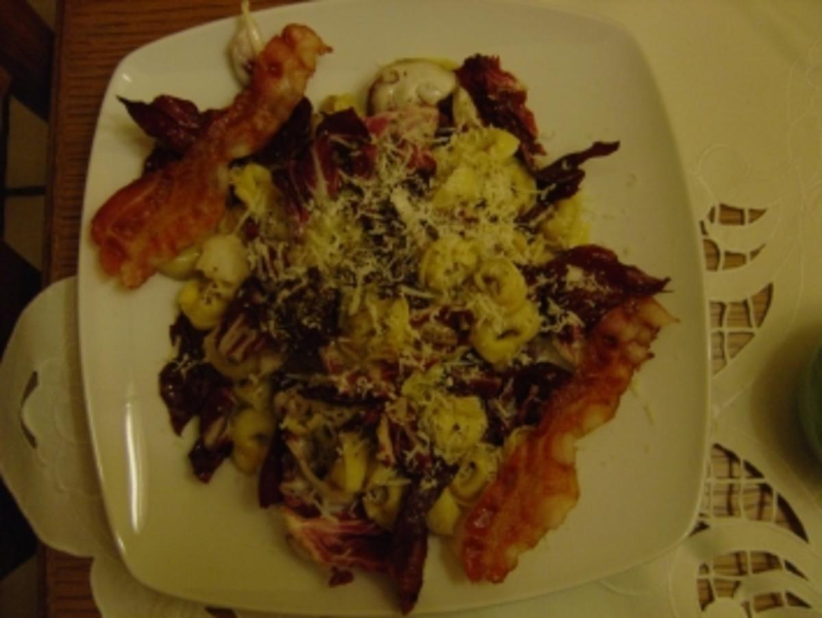 Tortellini-Bacon-Salat - Rezept