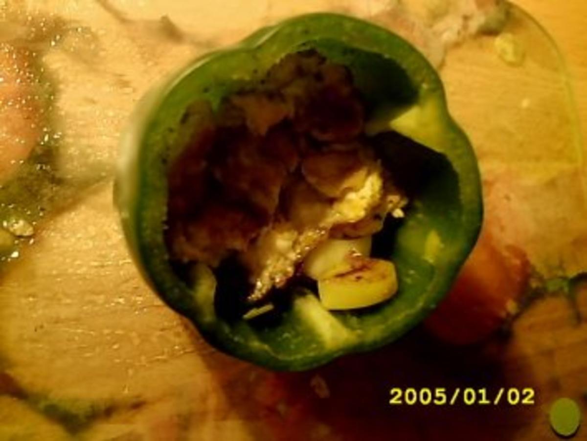 Paprika gefüllt mit Resten ausm Kühlschrank :D - Rezept - Bild Nr. 6