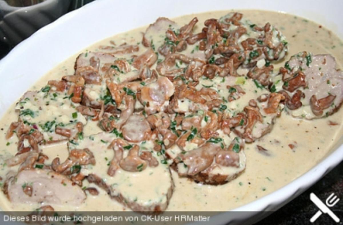 Pfifferlinge mit Schweinefilet - Rezept - kochbar.de