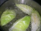 Überbackene Weißkohlachtel - Rezept