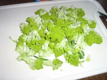 Romanesco-Pfifferling-Geschnetzeltes-Auflauf - Rezept - Bild Nr. 3