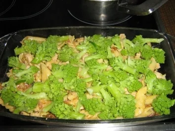 Romanesco-Pfifferling-Geschnetzeltes-Auflauf - Rezept - Bild Nr. 6