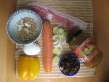 Gemüseomeltte süß-scharf - Rezept - Bild Nr. 2