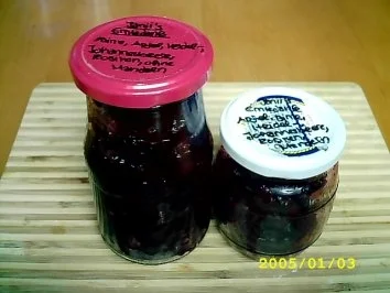 Rezept: Lila "Danke-Sommer2009"-Kompott Lila "Danke-Sommer2009"-Kompott - Rezept