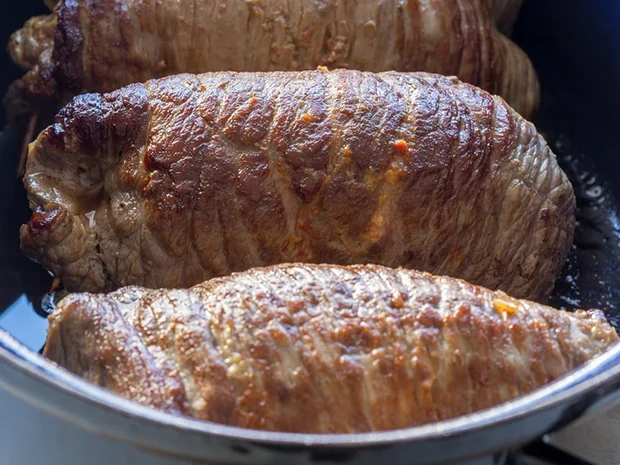 Rindsrouladen "österreichische Art" - Rezept - Bild Nr. 2