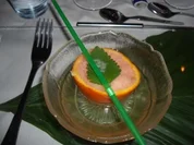 Getränke-Vorspeise Campari-Limoncello-Sorbet - Rezept