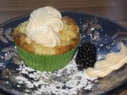 Rezept: Brombeer-Baiser-Muffins Brombeer-Baiser-Muffins - Rezept