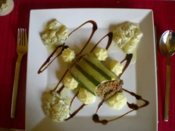 Rezept: Gefüllte Gurke Bild Nr. 5 Gefüllte Gurke - Rezept - Bild Nr. 5