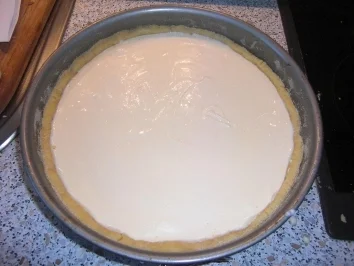 Rezept: Crumble Pie mit Pfirsich-Vanillecreme Bild Nr. 4 Crumble Pie mit Pfirsich-Vanillecreme - Rezept - Bild Nr. 4