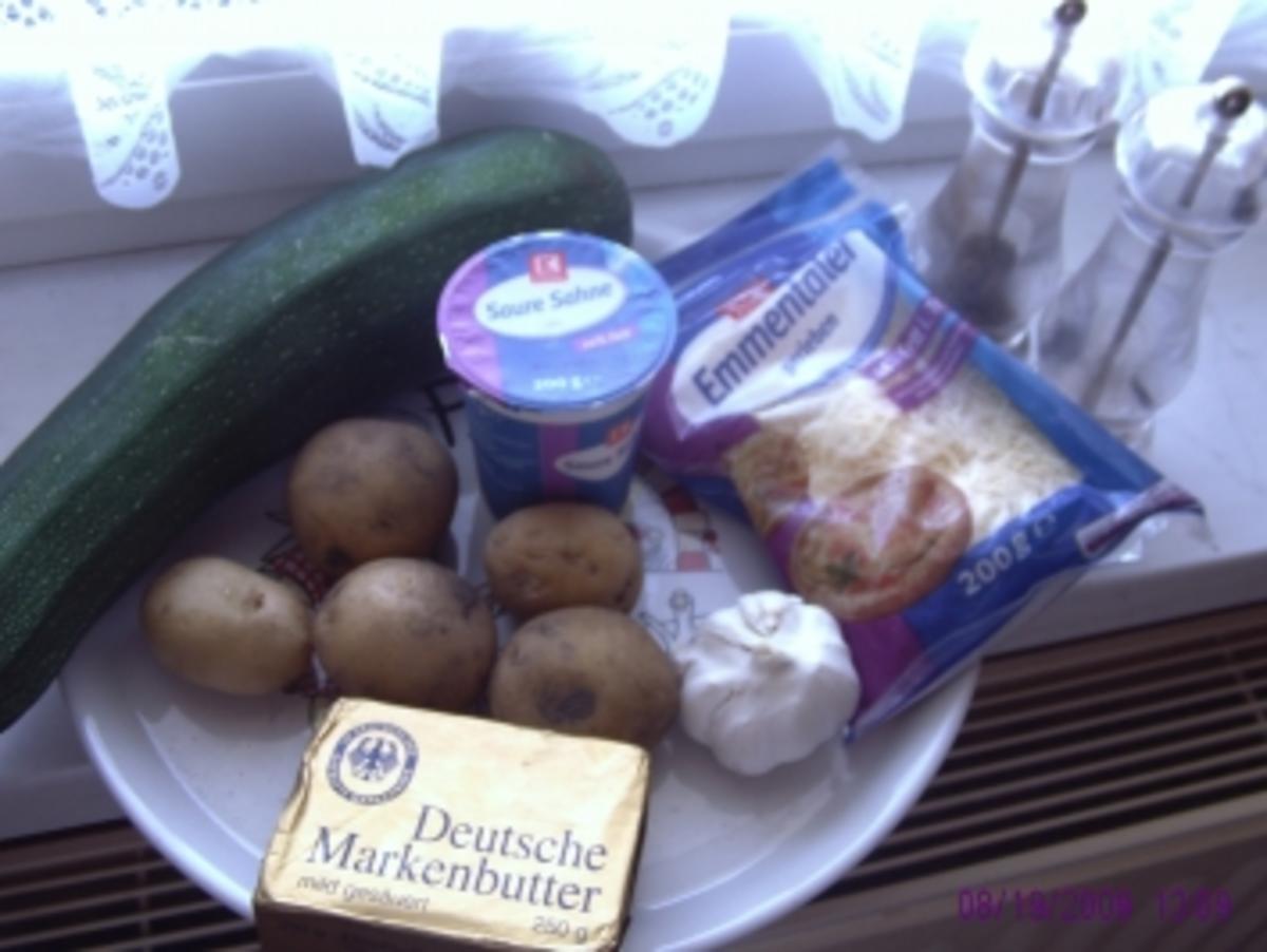Zucchini-Kartoffel-Broccoli-Auflauf - Rezept - Bild Nr. 3