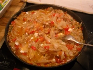 "Paputsaki me krema"-gefüllte Auberginen mit Bechamel - Rezept - Bild Nr. 3