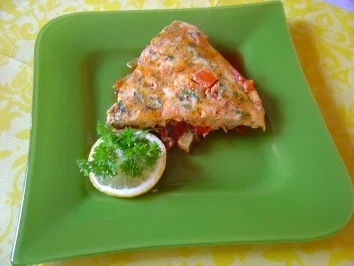 Rezept: Ratatouille mit gestocktem Ei, einfach und schnell Ratatouille mit gestocktem Ei, einfach und schnell - Rezept