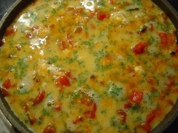 Rezept: Ratatouille mit gestocktem Ei, einfach und schnell Bild Nr. 5 Ratatouille mit gestocktem Ei, einfach und schnell - Rezept - Bild Nr. 5