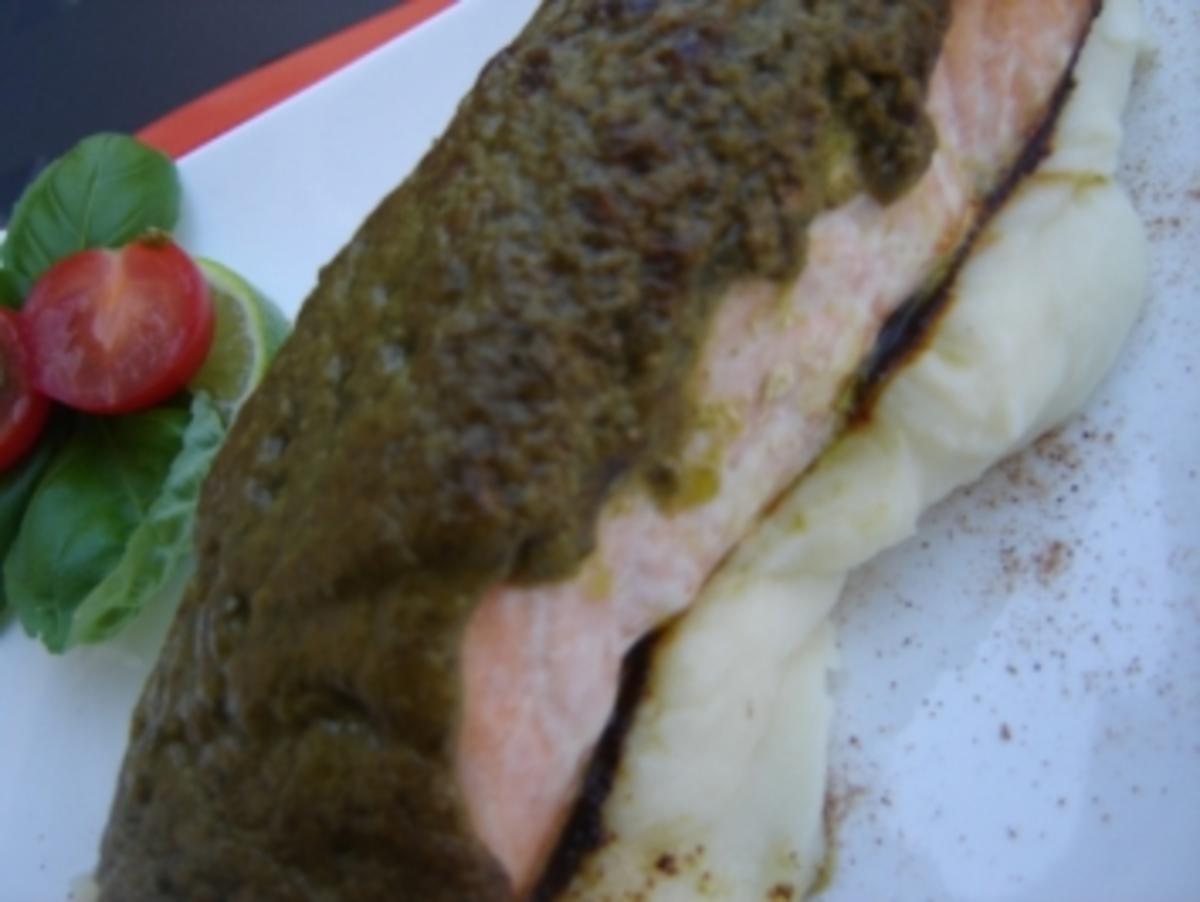 LACHS UNTER SARDELLENPESTO - Rezept - Bild Nr. 8
