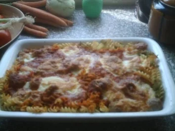 Rigatoni-Hack-Auflauf - Rezept