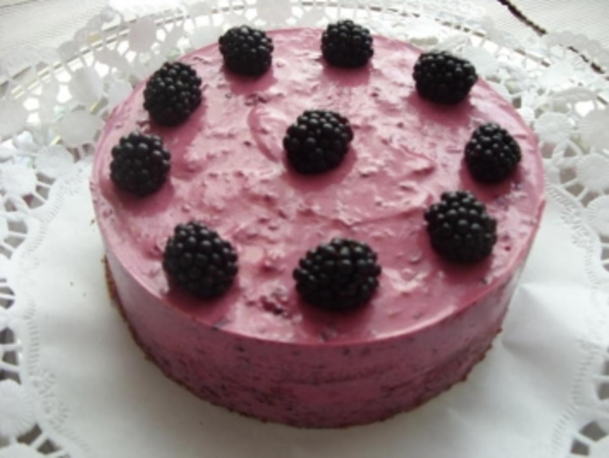 Brombeer-Schmand-Torte - Bild ist eingestellt) - Rezept - kochbar.de