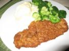 Pariser Schnitzel mit Kartoffelpüree und Broccoli - Rezept