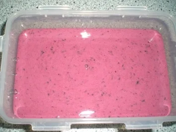 Melonen-Heidelbeer-Eis - Rezept - Bild Nr. 4