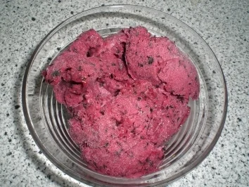 Melonen-Heidelbeer-Eis - Rezept - Bild Nr. 6