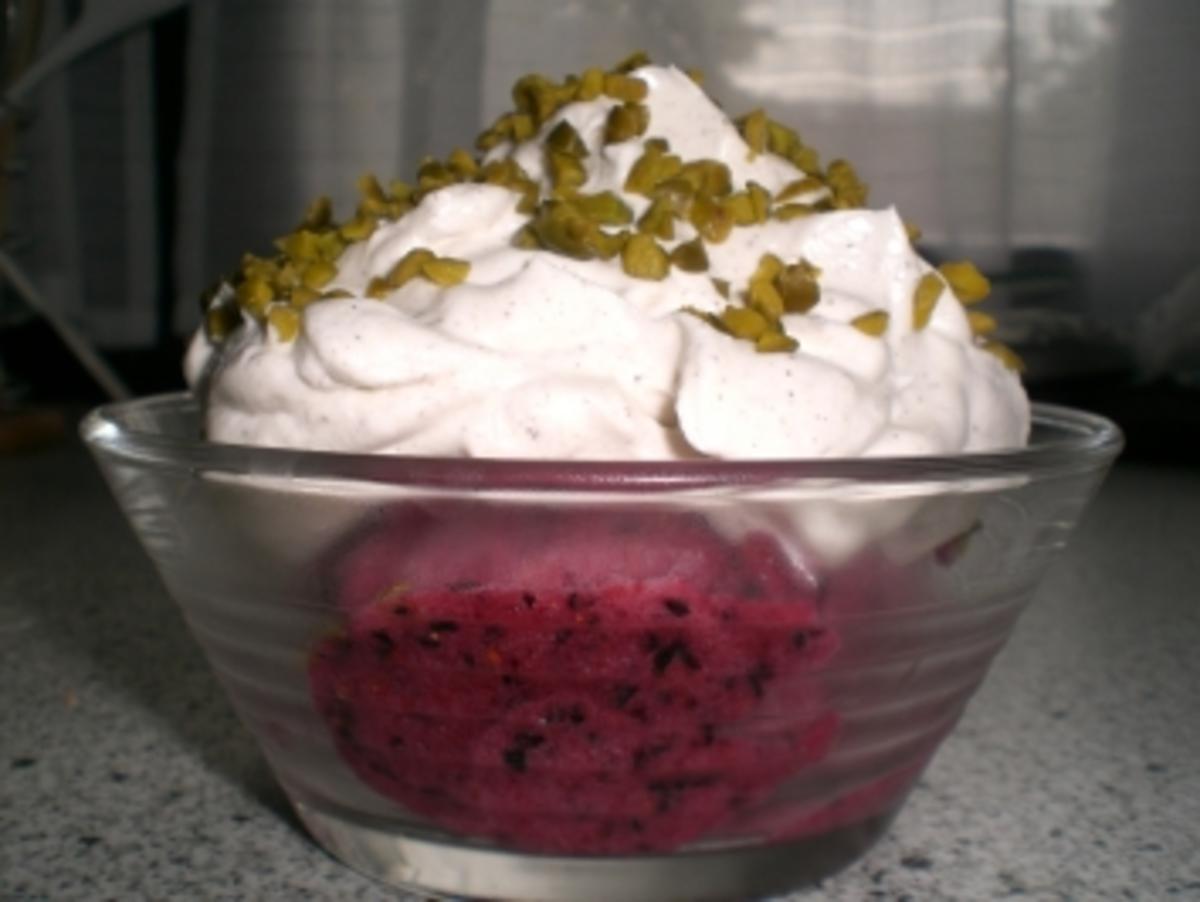 Bilder für Melonen-Heidelbeer-Eis - Rezept