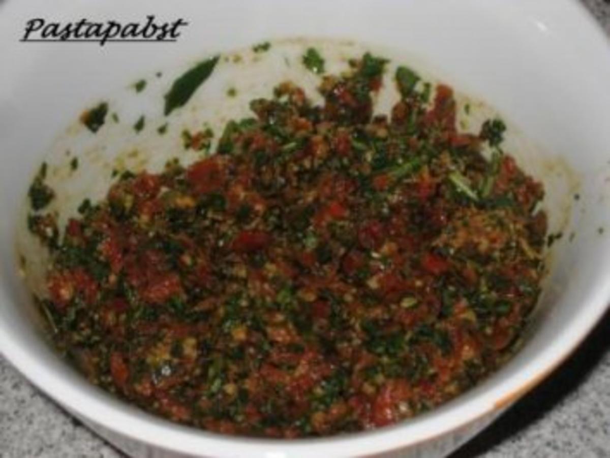 Rucola - Tomaten - Pesto - Rezept