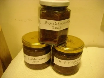 Rote Zwiebelmarmelade - Rezept