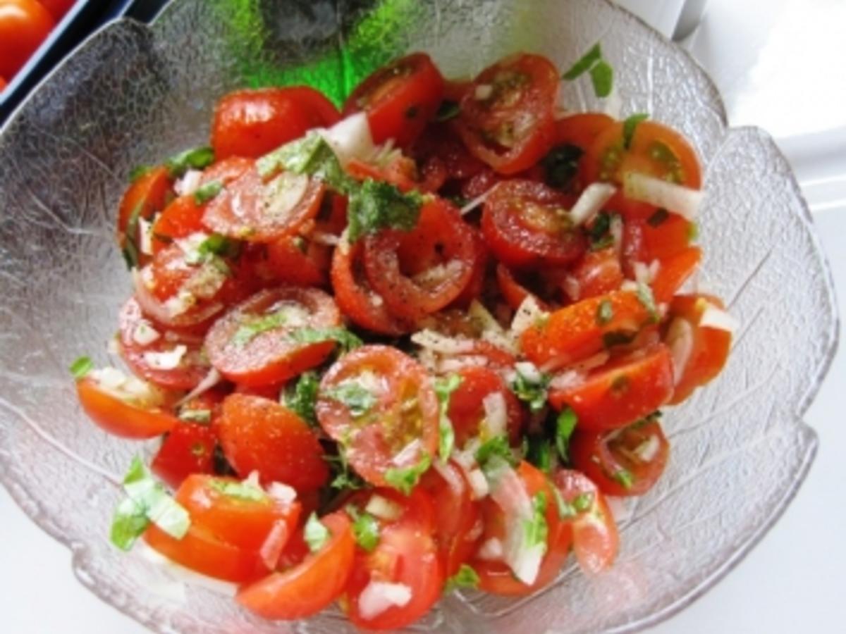 feuriger Tomatensalat - Rezept mit Bild - kochbar.de