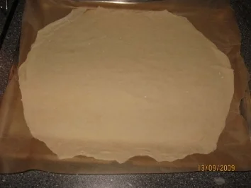 Rezept: Flammkuchen vegetarisch Bild Nr. 8 Flammkuchen vegetarisch - Rezept - Bild Nr. 8