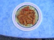 Hähnchenstreifen in Gemüsesauce - Rezept