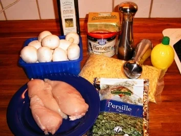 Genudelte Hähnchenbruststreifen - Rezept