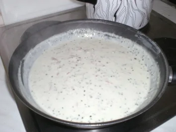 Sahnesauce mit Schinken - Rezept - Bild Nr. 2