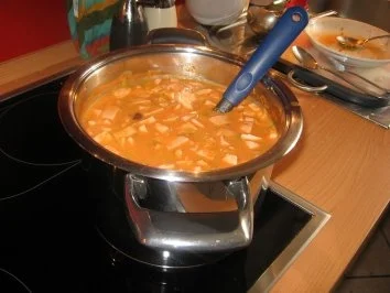 Rote Bohnensuppe - Rezept