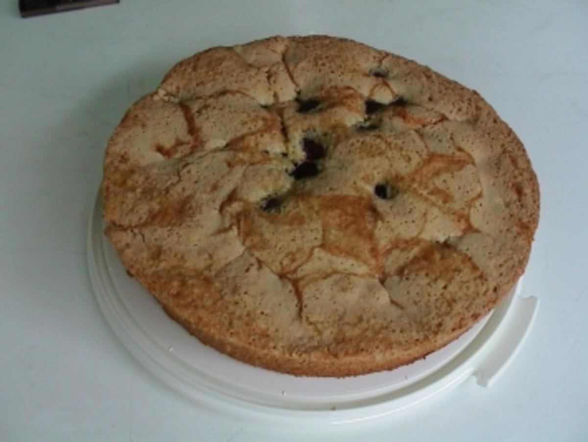 Sprudelkuchen mit Pflaumen - Rezept