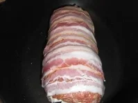 Hackbraten mit Feta und Bacon - Rezept - Bild Nr. 4